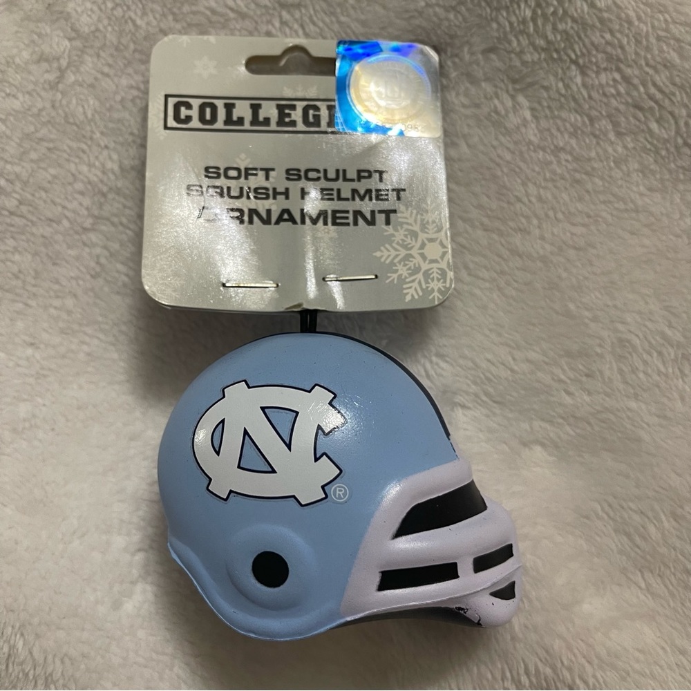 North Carolina ornament squish helmet New See Pictures small scuffs